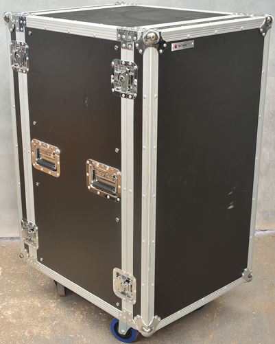 various-Large Trojan wheeled rack f/case